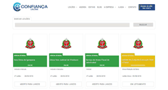 Desktop Screenshot of confiancaleiloes.com.br
